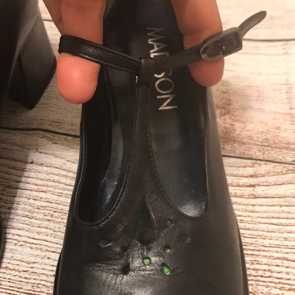 Madison Black Mary Janes heels Size 36 - Picture 6 of 8